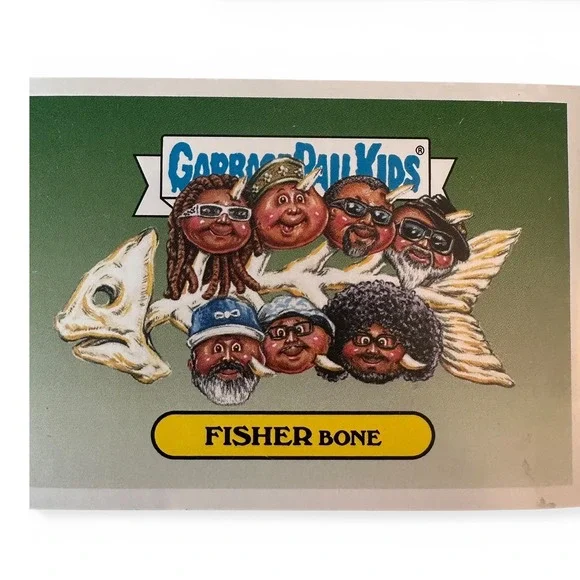 Topps Garbage Pail Kids Sticker Card Lot 10pc Multicolor Good Music Parody - Picture 8 of 12